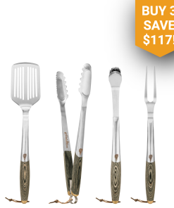 Grillaholics Premium Grill Tool Set (x3)