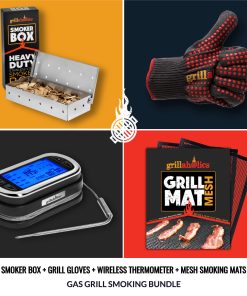 Grillaholics Gas Grill Smoking Bundle