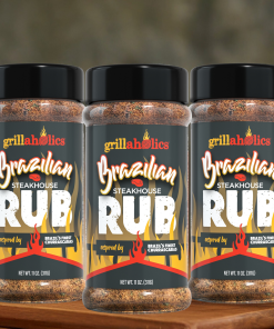 Grillaholics Brazilian Steakhouse Rub (3-Pack)